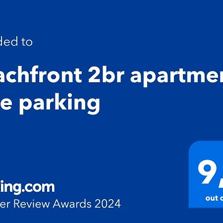 Beachfront 2Br Apartment - Free Parking Livadi  Eksteriør bilde